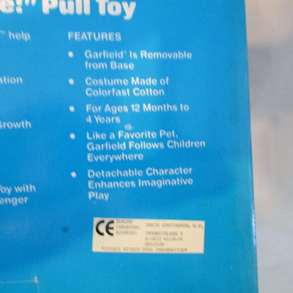 HTF "Garfield to the Rescue" Plush Pull Toy - Picture 6 of 7